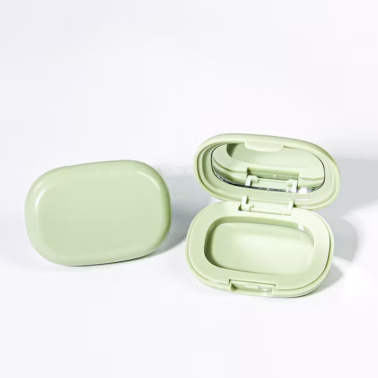 Custom Square Empty Plastic Eye Shadow Powder Compact Container
