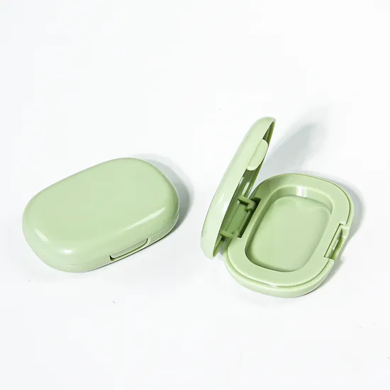 Custom Square Empty Plastic Eye Shadow Powder Compact Container